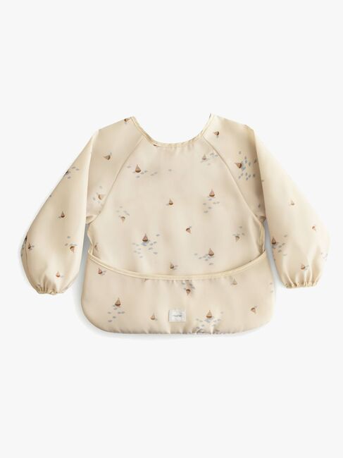 Mushie Langärmliges Lätzchen, Boats