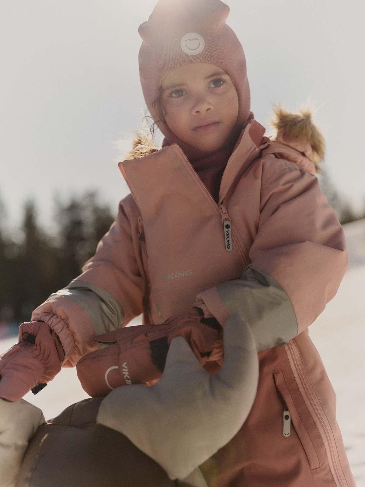 Viking Alv Overall, Rosa