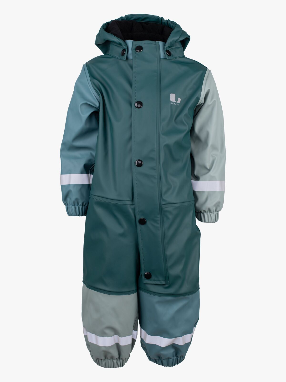 Lindberg Fagerhult Gefütterter Regenoverall, Lagoon/Mint Green