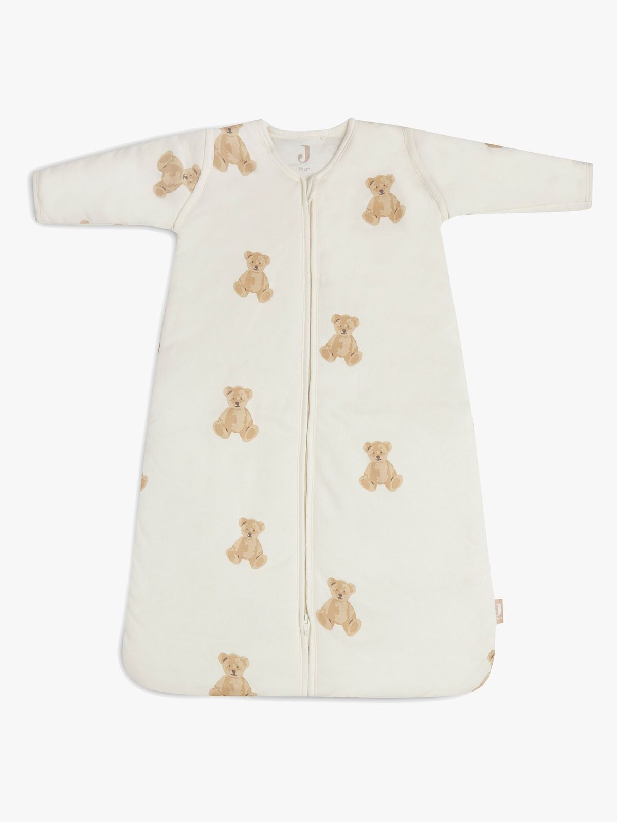 Jollein Schlafsack mit abnehmbaren Ärmeln 90 cm, Teddy Bear