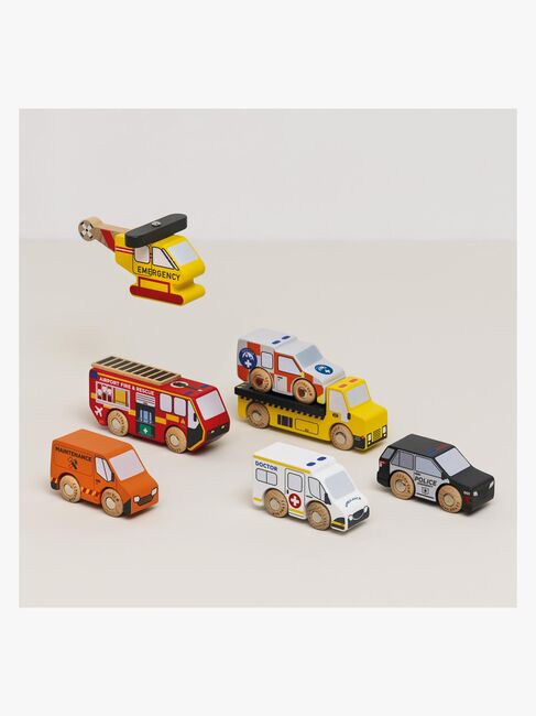 Le Toy Van Rettungshubschrauber & Rettungsfahrzeuge