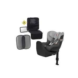Cybex Sirona S2 i-Size Kindersitz inkl. Zubehörpaket, Lava Grey
