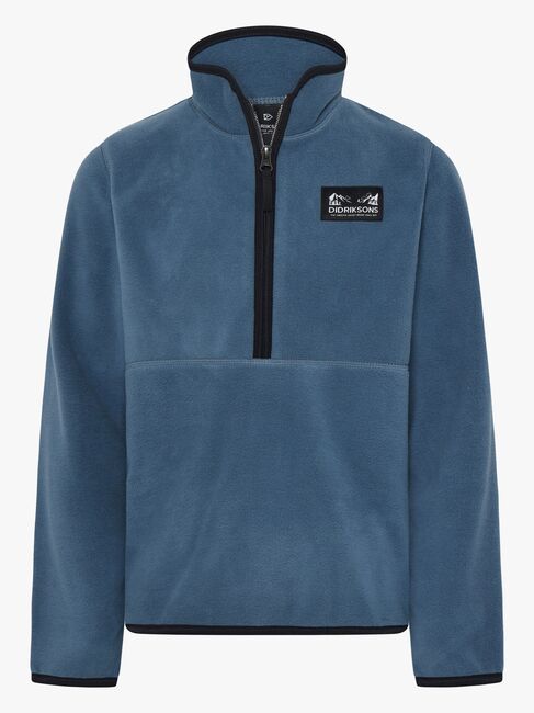 Didriksons Rubi Fleece-Pullover, Blue Fog