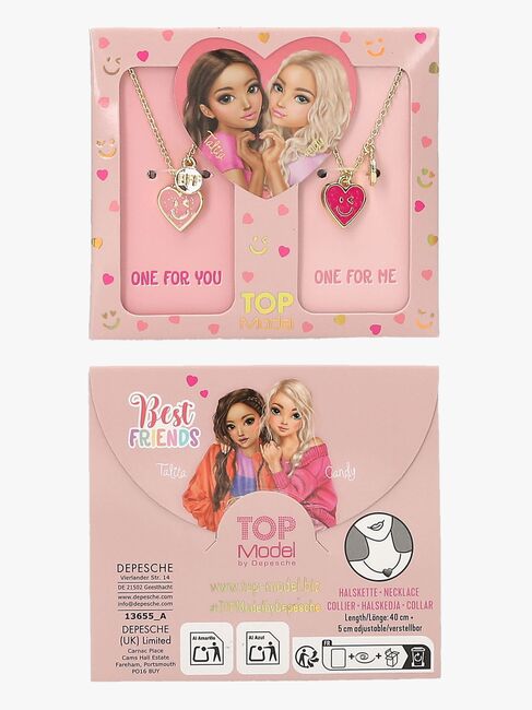 TOPModel Halskette BFF 2er-Pack, Gemischt