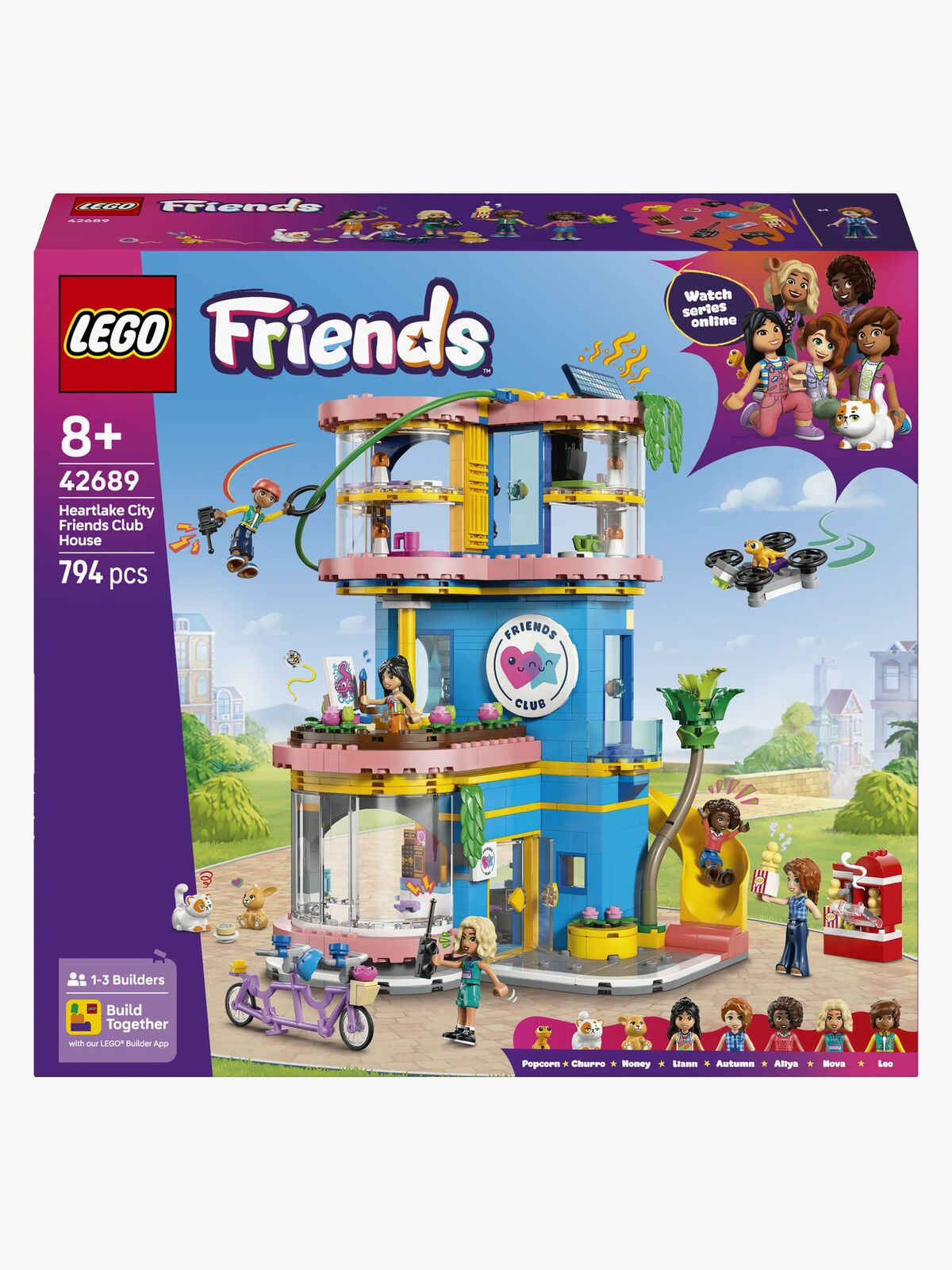 LEGO Friends 42689 Heartlake City Clubhaus der Freunde