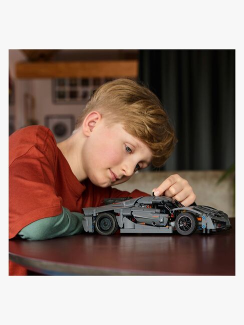 LEGO Technic 42173 Koenigsegg Jesko Absolut Supersportwagen in Grau