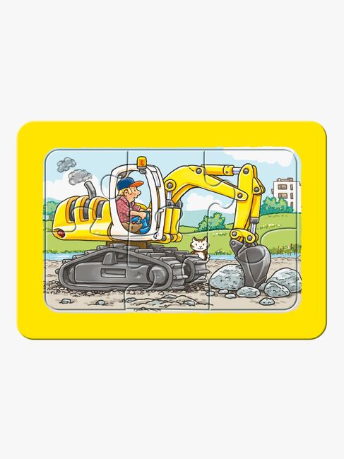 Ravensburger Puzzle Arbeitsfahrzeuge 3x6 Teile