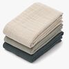 LIEWOOD Lewis Musselintuch 3er-Pack, Dove Blue