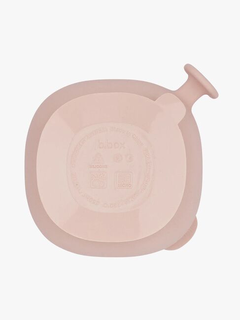 b.box Schüssel mit Deckel Silikon, Blush
