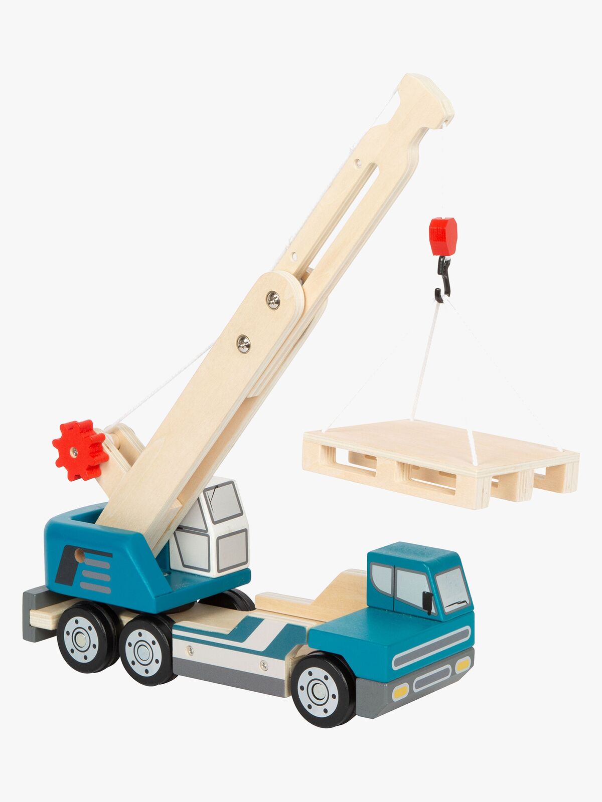 Small Foot Ladekran mit Palette