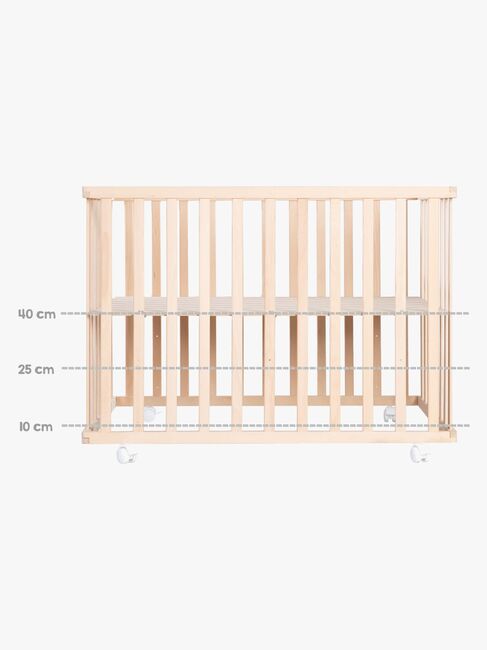 Roba Laufgitter mit Rädern, Little Stars Wood