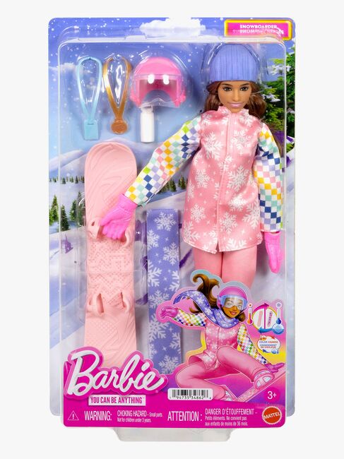 Barbie Deluxe Career Puppe Snowboarder