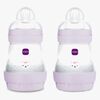 MAM Easy Start Babyflasche Anti-Kolik 160 ml 2er-Pack, Rosa