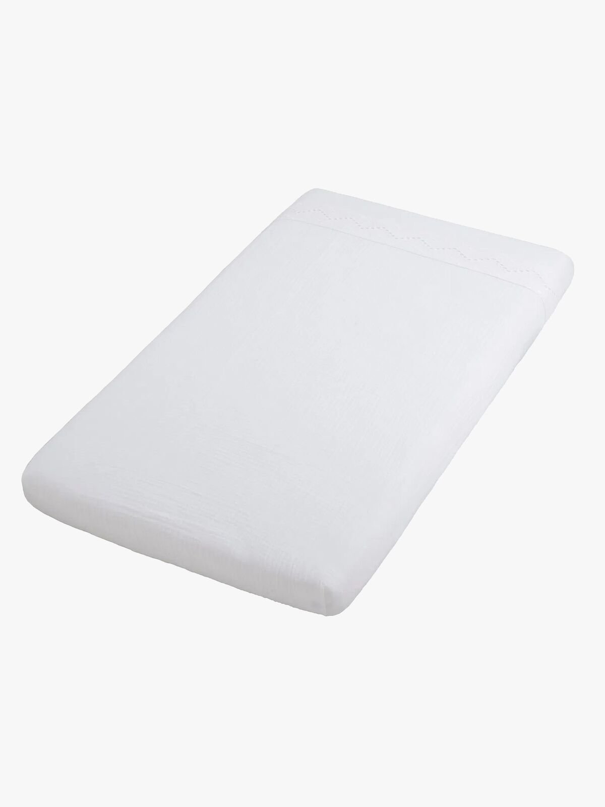 Baby's Only CALM Spannbettlaken mit Stickerei 40x80, White