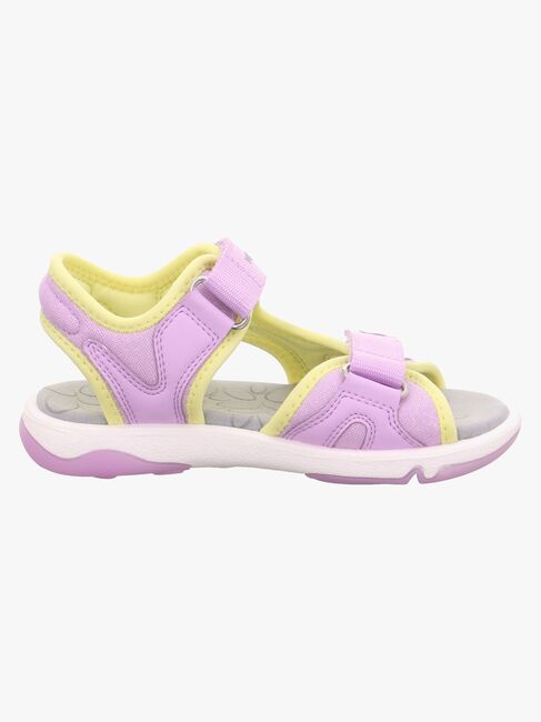 Superfit Pebbles Sandalen, Purple/Yellow