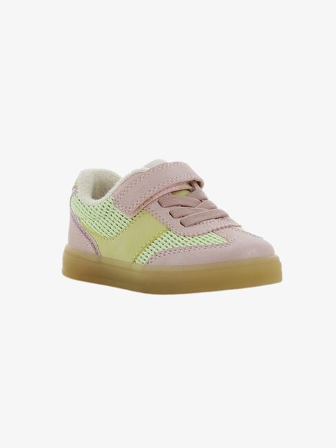 SJ Sneaker, Light Pink/Yellow