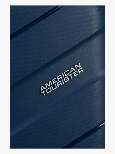 American Tourister Jetdriver Spinner Reisekoffer 100L, Navy Blue