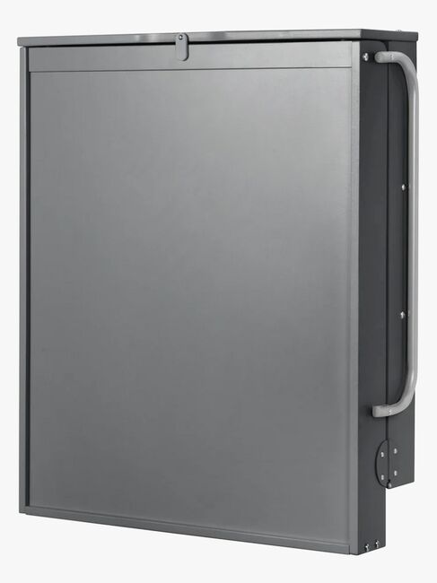 Roba Wandmontierter Wickeltisch & Wickelunterlage, Anthracite Lacquered/Silver Grey