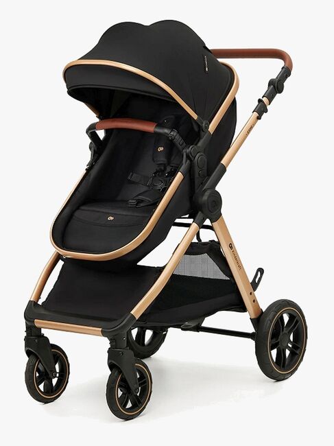Kinderkraft ESME PRO 3-in-1 Kombikinderwagen Travelsystem, Pure Black