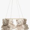 Jollein Teddy Bear Mobile, Natural/Olive Green