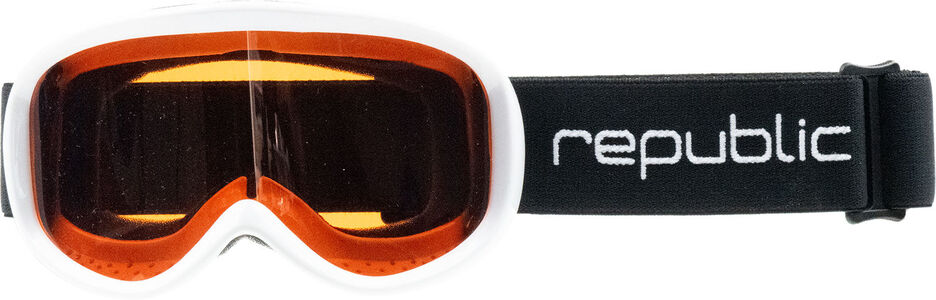 Republic Goggle R650 Junior Skibrille, White 