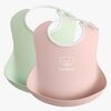 BabyBjörn Lätzchen 2er-Pack, Grün/Rosa