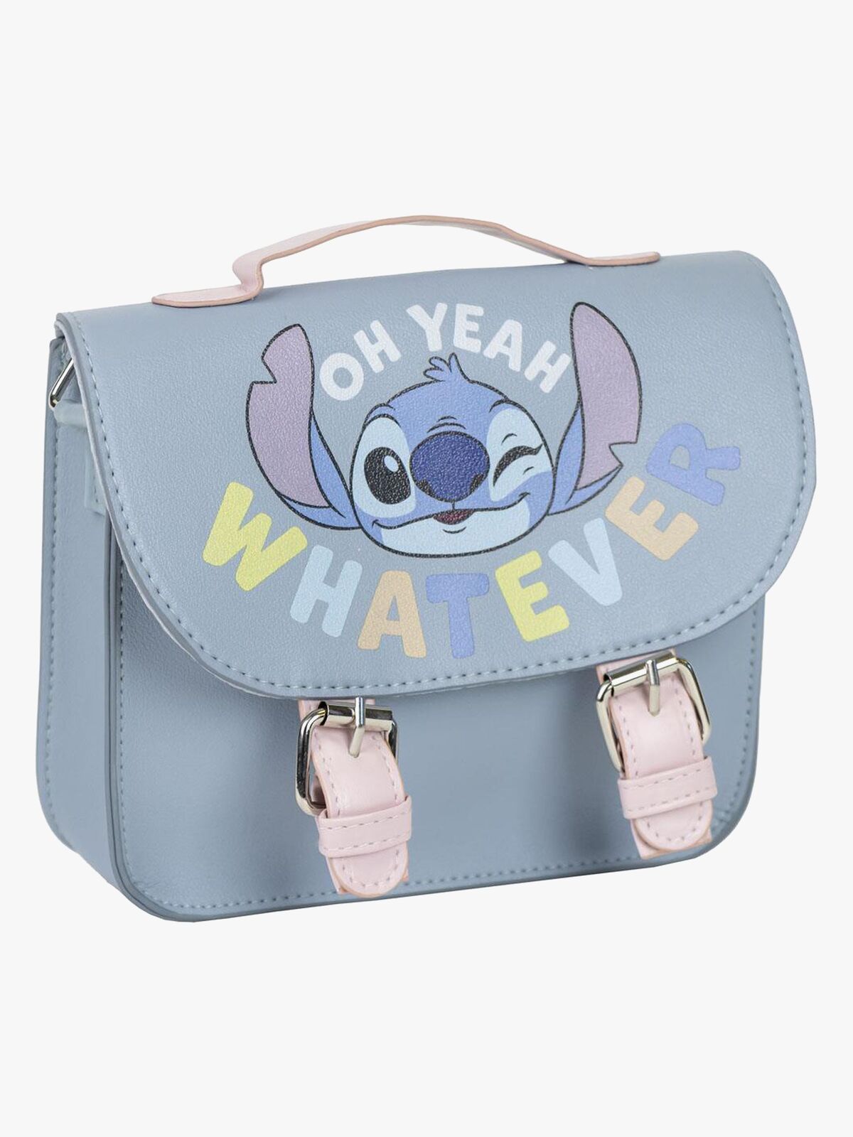 Disney Stitch Satchel Schultertasche, Hellblau