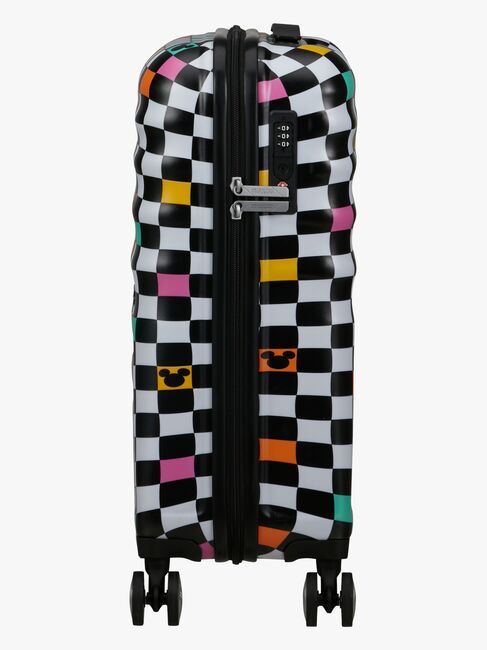 American Tourister Wavebreaker Disney Spinner Koffer 35L, Mickey Check