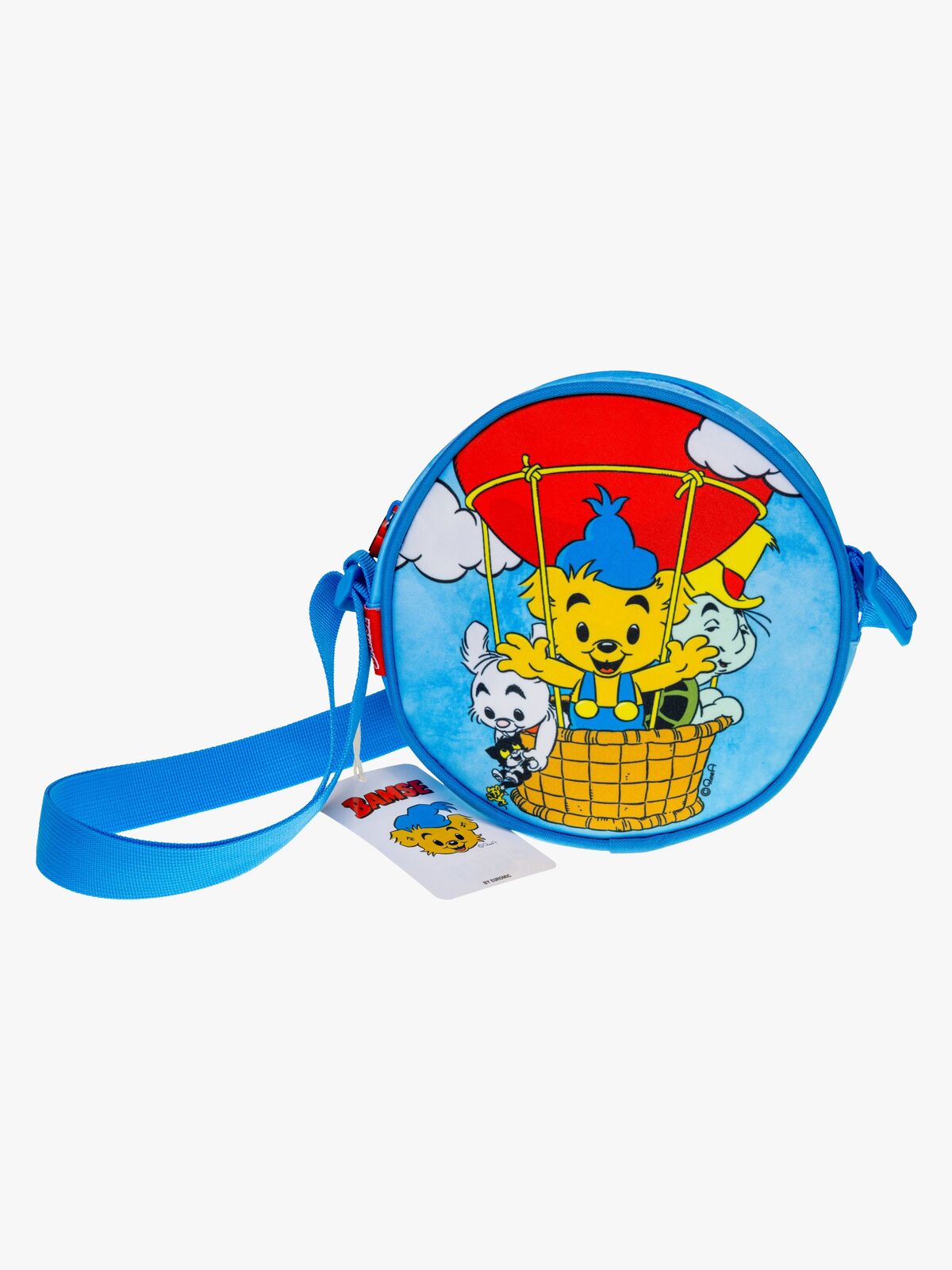 Bamse Runde Tasche, Blau