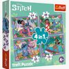 Trefl Lilo & Stitch Puzzle 4-in-1