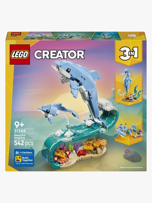 LEGO Creator 31385 Meerestiere: Wunderschöne Delfine
