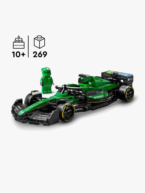LEGO Speed Champions 77245 Aston Martin Aramco F1 AMR24 Rennauto