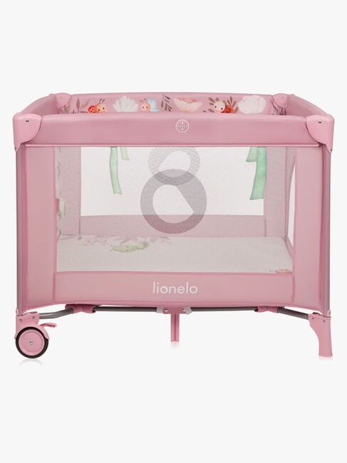 Lionelo MILLE PLUS Laufgitter, Pink