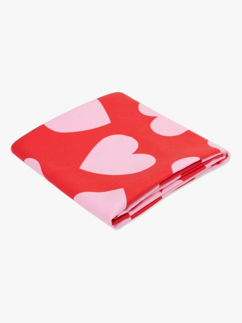 Swim Essentials Hearts Badetuch, Red