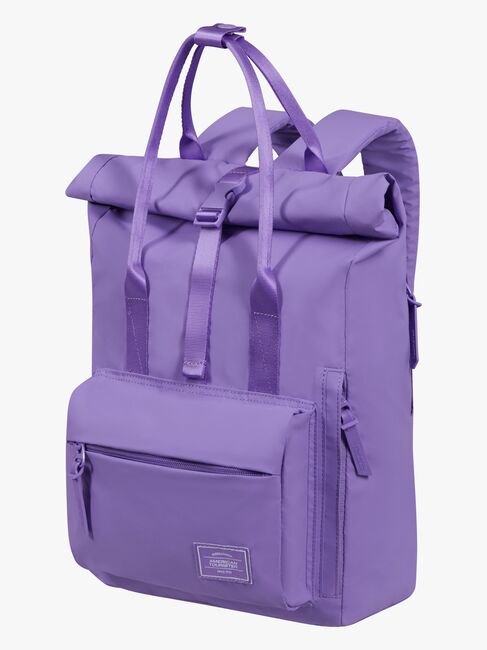 American Tourister Urban Groove City Puff Rucksack 17L, Purple Pulse