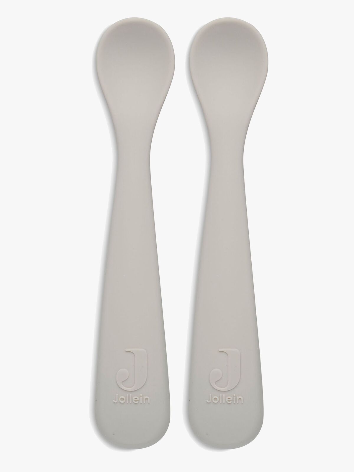 Jollein Silikonlöffel 2er-Pack, Nougat