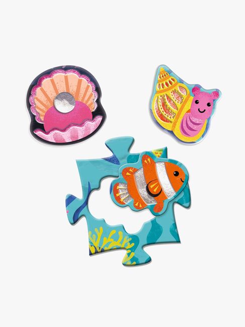 Djeco Puzzle Tactilo Sea 2-i-1