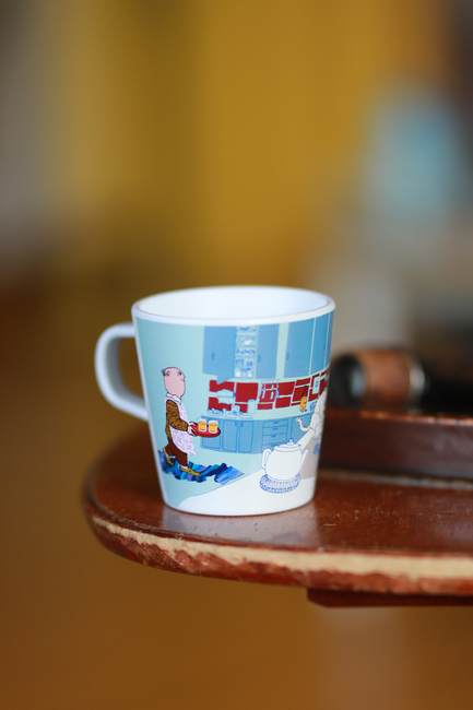 Willi Wiberg Becher mit Griff