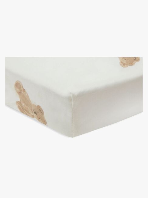 Jollein Spannbettlaken 40x80, Teddy Bear