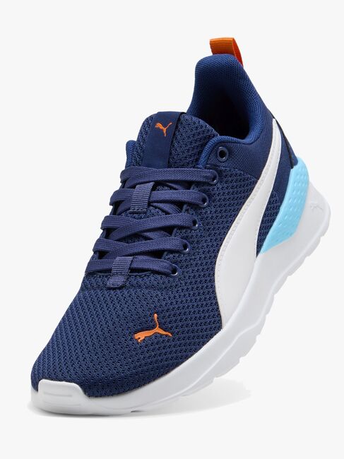 Puma Anzarun Lite Sneaker, Blue Jewel/Vermillion
