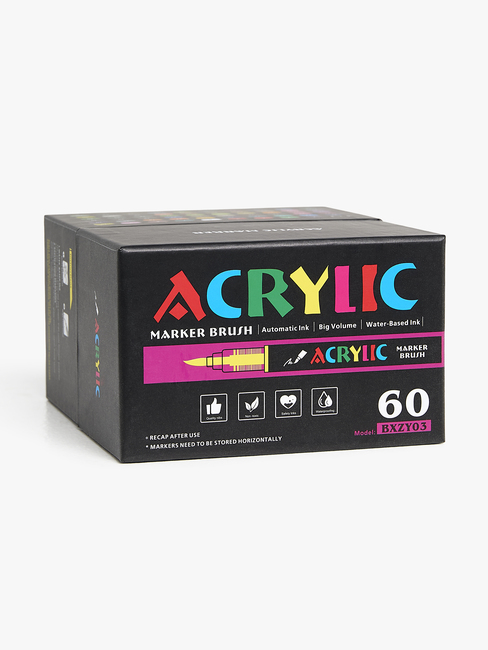 Fippla Acrylstifte 60er-Pack