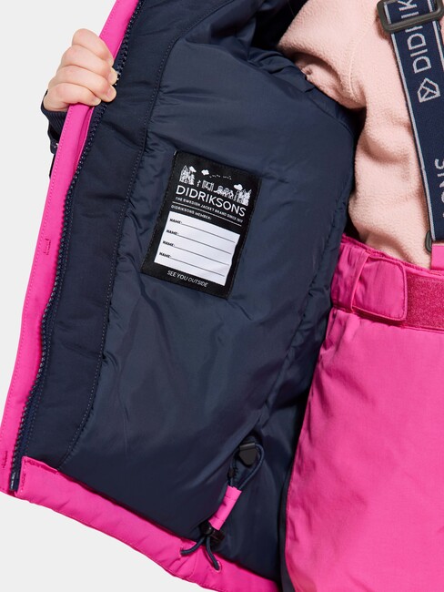 Didriksons Neptun Winterjacke, Plastic Pink