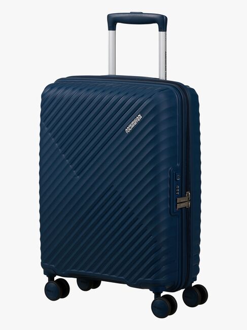 American Tourister Diablast Spinner Koffer 35L, Darkwave Blue