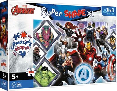 Trefl Junior Marvel Avengers XL Puzzle 104 Teile