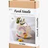 Creativ Company Bastelset Stickerei Stoffbeutel mit Pastellfarben