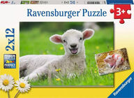 Ravensburger Puzzles Bauernhoftier 2x12 Teile