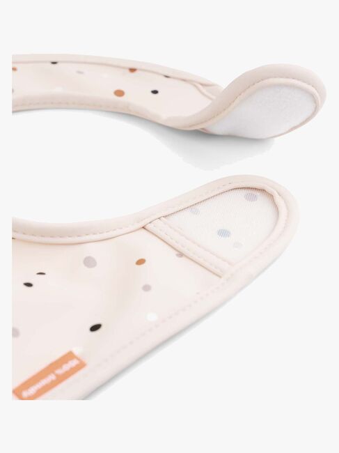 Done By Deer Ozzo 2er-Pack Lätzchen, Powder