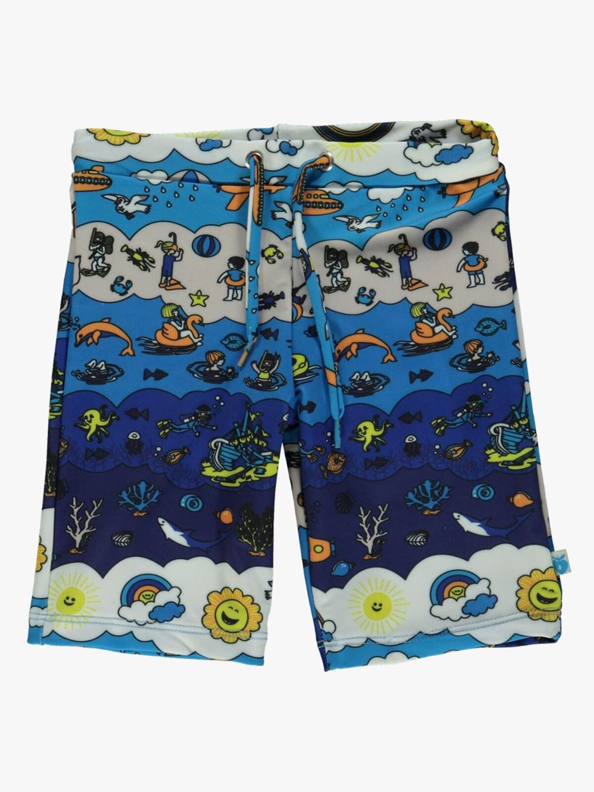 Småfolk Shorts, Ocean Blue