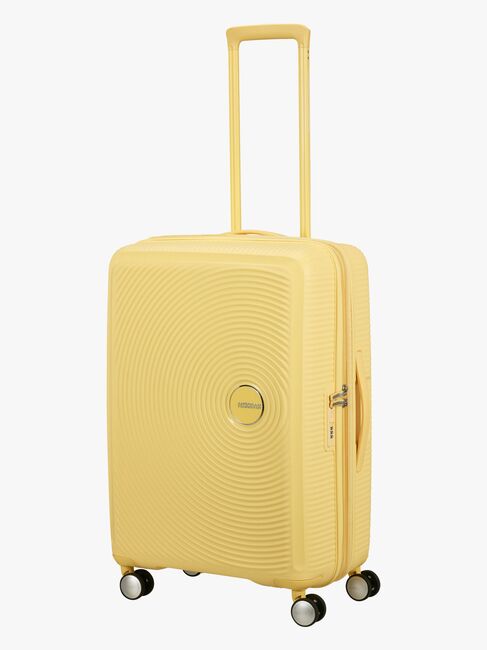 American Tourister Soundbox Spinner Reisekoffer 71,5L, Pastel Yellow