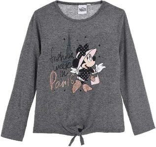 Disney Minnie Maus T-Shirt, Grey Melange